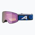 Ochelari de schi pentru copii Alpina Fernie Q-Lite black/ lila/ leo matt/ rose 5