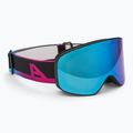 Ochelari de schi pentru copii Alpina Fernie Q-Lite black/ oil matt/ blue