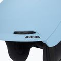 Cască de schi Alpina Nax smoke/ blue matt 7