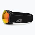 Ochelari de schi Alpina Falera Mag Q-Lite black matt/red/pink 5