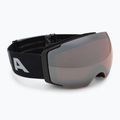 Ochelari de schi Alpina Falera Mag Q-Lite black/glacier matt/silver/pink 2
