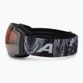 Ochelari de schi Alpina Falera Mag Q-Lite black/glacier matt/silver/pink 5