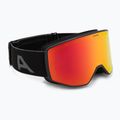 Ochelari de schi Alpina Venet Q-Lite black matt/red
