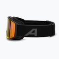Ochelari de schi Alpina Venet Q-Lite black matt/red 4