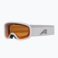 Ochelari de schi pentru copii Alpina Piney 2.0 white matt/orange