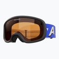 Ochelari de schi pentru copii Alpina Piney 2.0 blue matt/orange 3