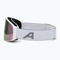 Ochelari de schi pentru copii Alpina Fernie Q-Lite white matt/rose 4