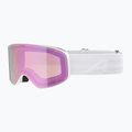 Ochelari de schi pentru copii Alpina Fernie Q-Lite white matt/rose