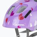 Cască de ciclism pentru copii Alpina Ximo 2 Jr purple hearts gloss 7