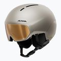 Cască de schi Alpina Vizzard QV MIPS sand matt