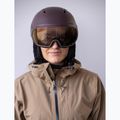 Cască de schi Alpina Vizzard Q-Lite ox brown att 7
