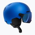 Cască de schi pentru copii Alpina Zupo 2 Visor Q-Lite blue matt 2