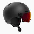 Cască de schi pentru copii Alpina Zupo 2 Visor Q-Lite black matte 2