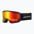 Ochelari de schi Alpina Narkoja 2 Q-Lite black matt/red s2