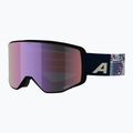 Ochelari de schi Alpina Venet M Q-Lite  white/lilac matt