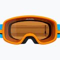Ochelari de schi pentru copii Alpina Piney 2.0 orange/blue matt 2