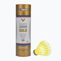 Fluturași de badminton VICTOR Nylon Shuttle 2000 fast 6 buc. yellow 3