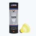 Fluturași de badminton VICTOR Nylon Shuttle 3000 medium 6 buc. yellow 3