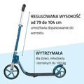 Hudora Bigwheel 215 scuter albastru 14126 9