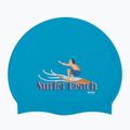 Cască de înot pentru copii Fashy 3047 Printed sky blue