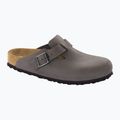 Șlapi BIRKENSTOCK Boston Soft Footbed Oiled Leather Regular iron 8