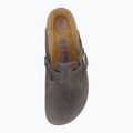 Șlapi BIRKENSTOCK Boston Soft Footbed Oiled Leather Regular iron 10