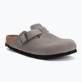 Șlapi BIRKENSTOCK Boston Soft Footbed Oiled Leather Narrow iron