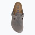 Șlapi BIRKENSTOCK Boston Soft Footbed Oiled Leather Narrow iron 5