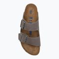 Șlapi BIRKENSTOCK Arizona Soft Footbed Oiled Leather Narrow iron 5