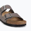Șlapi BIRKENSTOCK Arizona Soft Footbed Oiled Leather Narrow iron 7