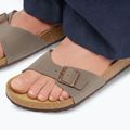 Papuci de damă BIRKENSTOCK Madrid Birkibuc Regular stone 10