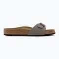 Papuci de damă BIRKENSTOCK Madrid Birkibuc Regular stone 2