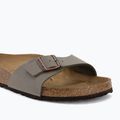 Papuci de damă BIRKENSTOCK Madrid Birkibuc Regular stone 7