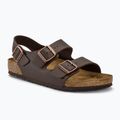 Sandale BIRKENSTOCK Milano BF Regular dark brown