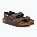 Sandale BIRKENSTOCK Milano BF Regular dark brown 4