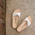 Papuci BIRKENSTOCK Madrid BF Narrow white 12