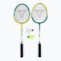 Talbot-Torro 2 Fighter badminton set albastru și galben 449412