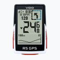 VDO R5 GPS GPS Set complet de senzori pentru biciclete contor negru și alb 64052