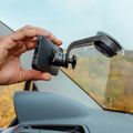 Suport de telefon pentru mașină cu montare pe parbriz SP Connect Suction Mount, negru, 53141 9