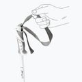 Bețe de schi pentru femei LEKI Bliss silvergrey/white/rose gold 5