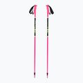 Bețe de schi pentru copii  LEKI Racing neon pink/ black/ neon yellow