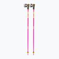 Bețe de schi LEKI Spitfire 3D neon magenta/neon yellow/berry