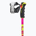 Bețe de schi LEKI Spitfire 3D neon magenta/neon yellow/berry 4