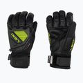 Mănuși de schi pentru bărbați LEKI WCR C-Tech 3D negru gheață/limon