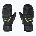 Mănuși de schi pentru copii  LEKI WCR Team 3D Junior Mitt black/ ice lemon 4