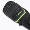 Mănuși de schi pentru copii  LEKI WCR Team 3D Junior Mitt black/ ice lemon 5
