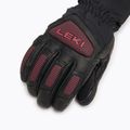 Mănuși de schi pentru femei LEKI Griffin Pro 3D black/ rose 5