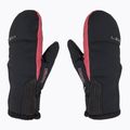 Mănuși de schi pentru femei LEKI Vallarta 3D Mitt black/ rose 3