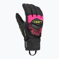 Mănuși de schi LEKI WCR Core TR black/neon pink/neon yellow 2