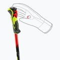 Bețe de schi pentru copii LEKI WCR Evo Lite SL TR bright red/black/neon yellow 6